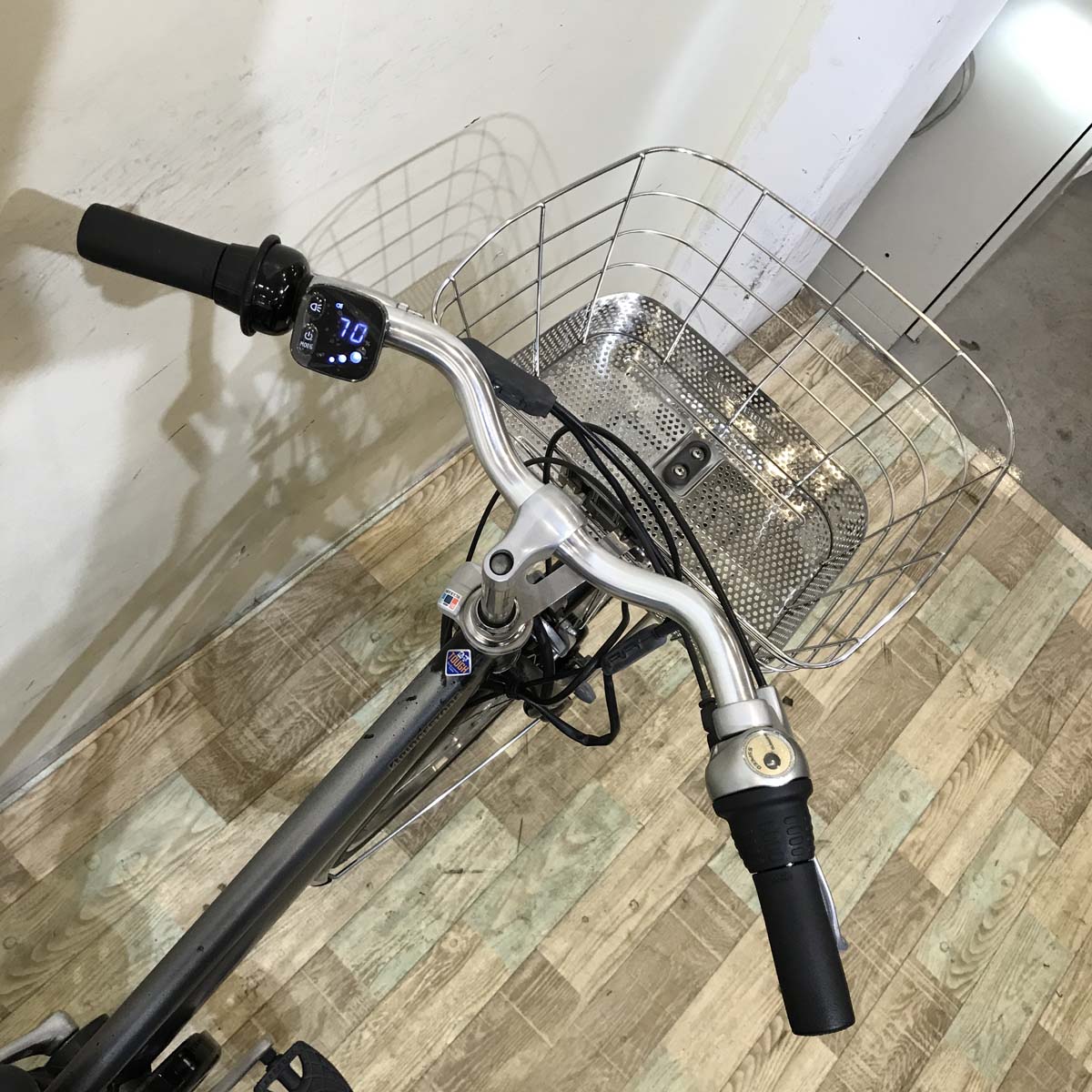 【中古レンタル】【B】ブリヂストン アルベルト e シルバー 27インチ KX090【神戸在庫】