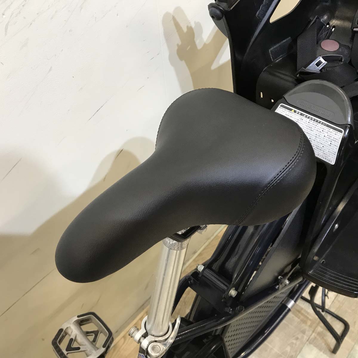 【8/31までにご注文の方限定】【送料無料!】【電動自転車/中古レンタル】【B】 ブリヂストン ハイディツー ブラック KT135【神戸在庫】