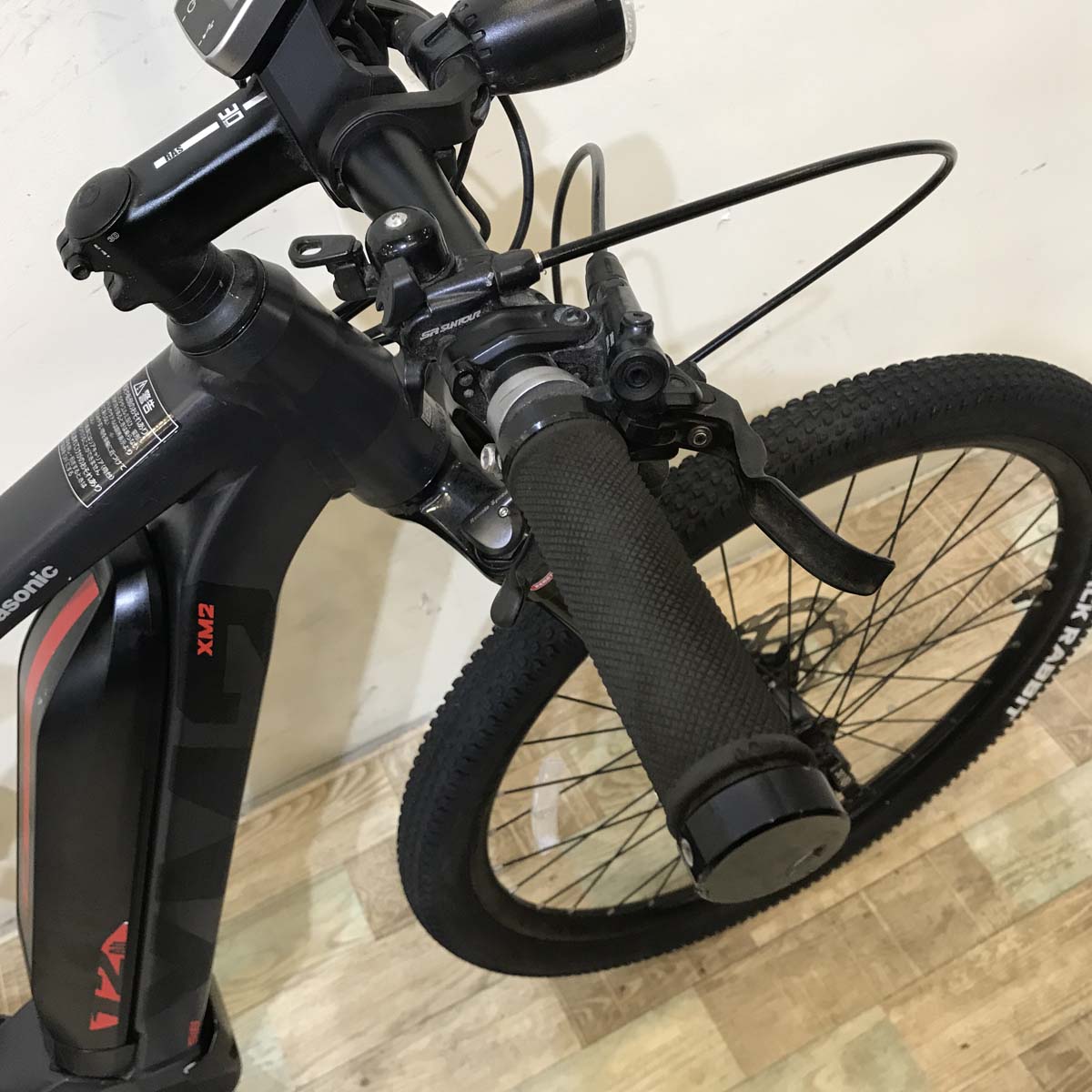 【神戸店限定】【高年式中古レンタル】【G】パナソニック|XM2 ブラック 12Ah KSR095 e-MTB e-bike