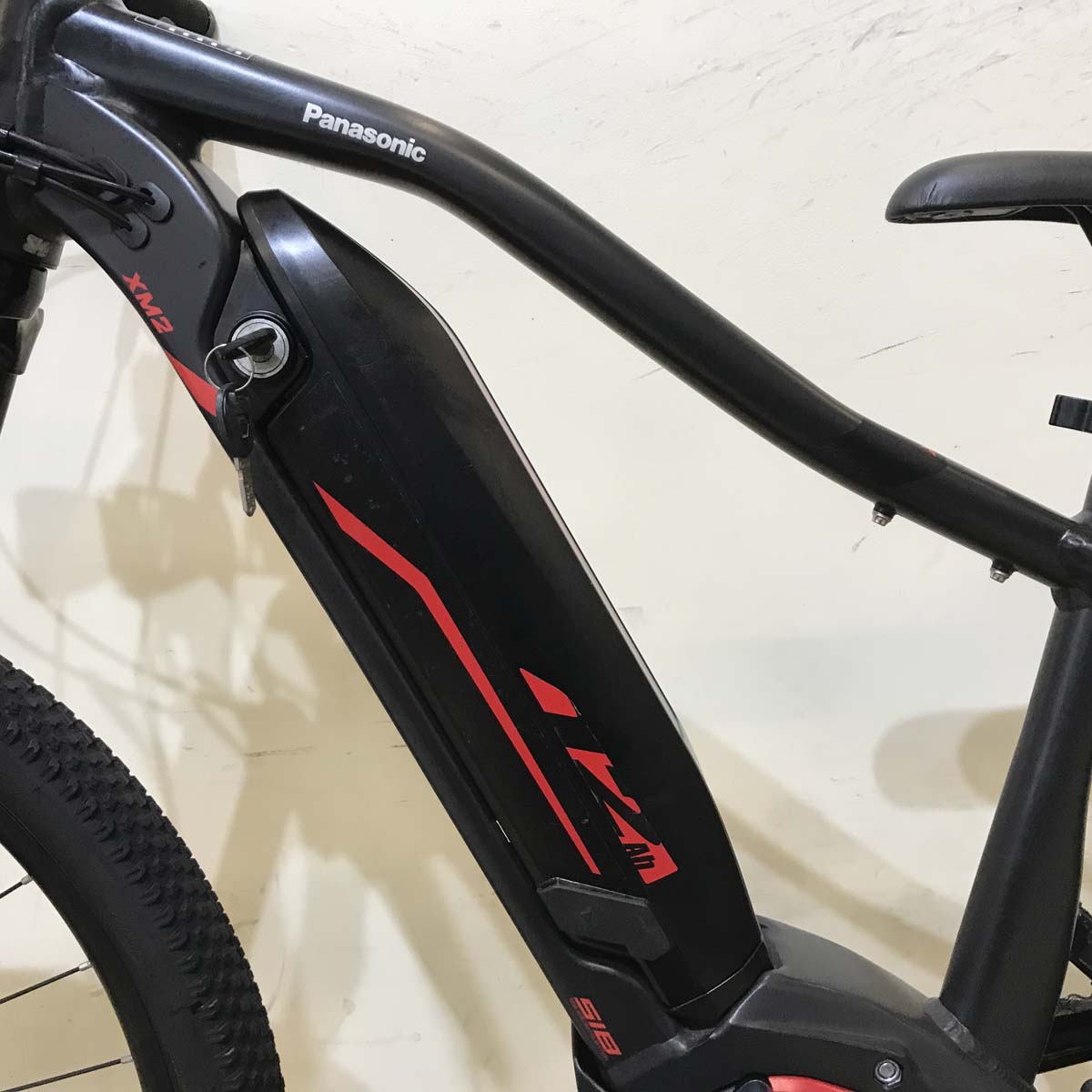 【神戸店限定】【高年式中古レンタル】【G】パナソニック|XM2 ブラック 12Ah KSR095 e-MTB e-bike