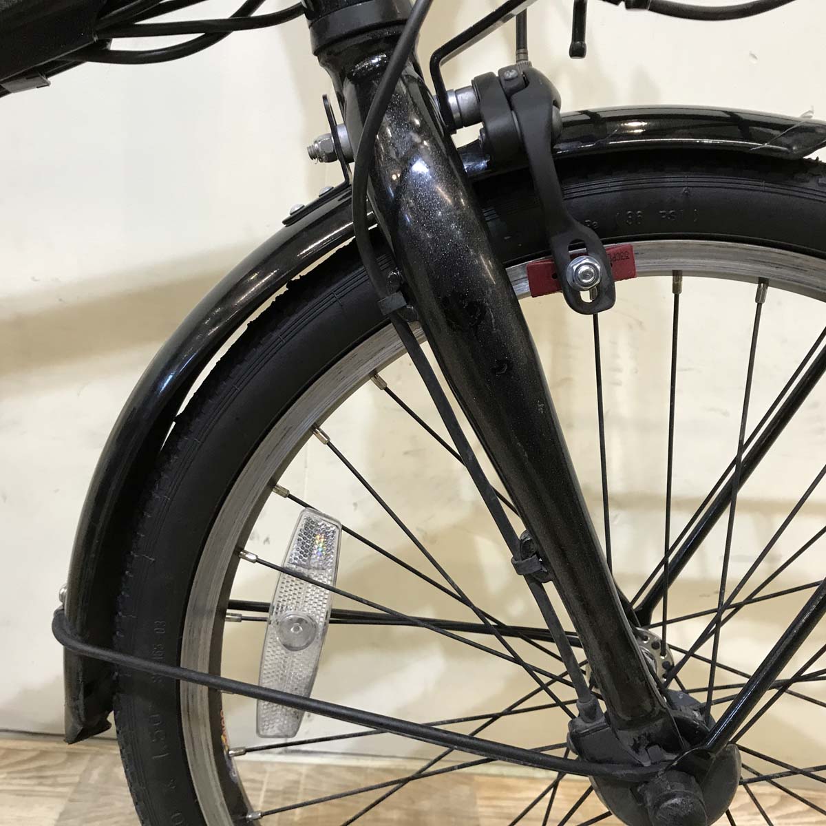 【8/31までにご注文の方限定】【送料無料!】【中古レンタル】【A】電動自転車 パナソニック ベロスター ミニ ブラック KW120【神戸在庫】