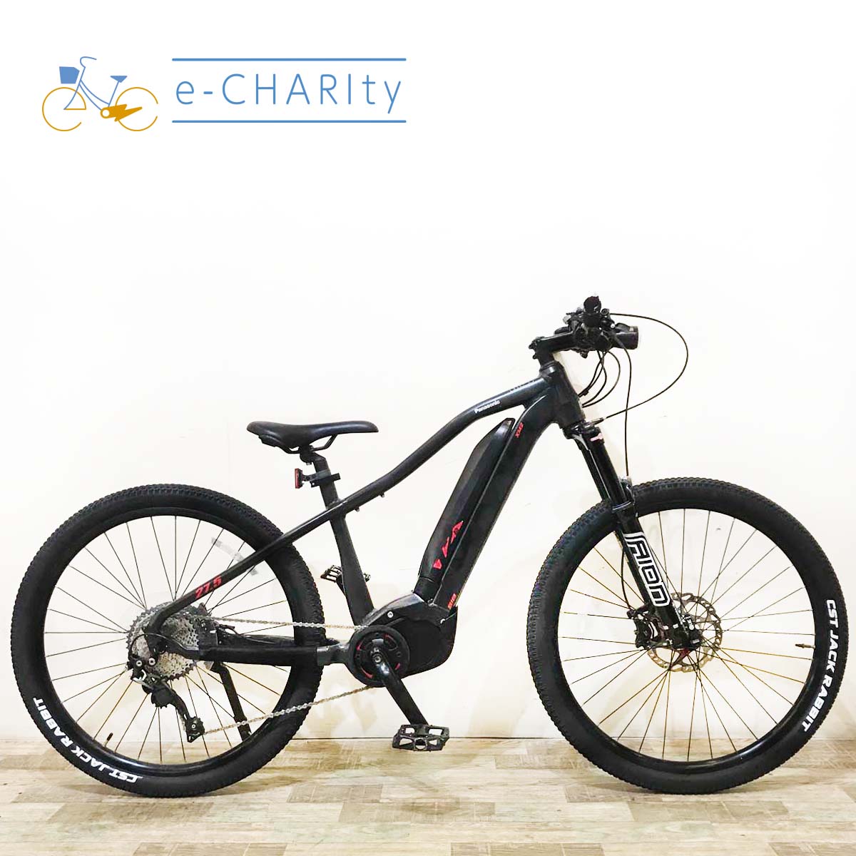 【神戸店限定】【高年式中古レンタル】【G】パナソニック|XM2 ブラック 12Ah KSR095 e-MTB e-bike