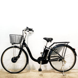 【中古レンタル】【B】電動自転車 2019年モデル ブリヂストン フロンティア DX ブラック YQ093【横浜在庫】