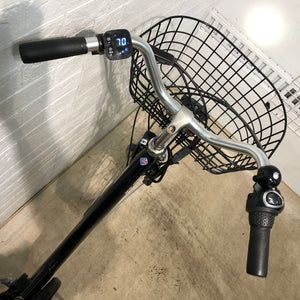 【中古レンタル】【B】電動自転車 2019年モデル ブリヂストン フロンティア DX ブラック YQ093【横浜在庫】