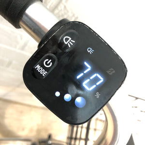 【中古レンタル】【B】電動自転車 2019年モデル ブリヂストン フロンティア DX ブラック YQ093【横浜在庫】