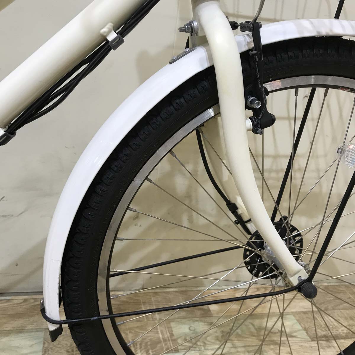 【中古レンタル】【A】 ブリヂストン  HYDEE B ハイディ ビー ホワイト 26インチ KX055 【神戸在庫】