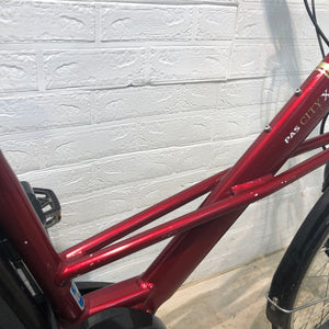 【中古レンタル】【A】ヤマハ PAS CITY-X 2019年 レッド YQ109【横浜在庫】