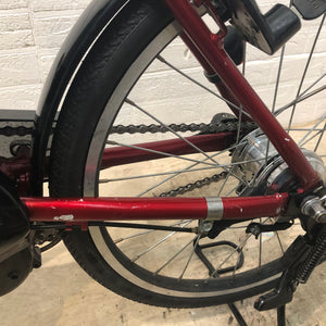 【中古レンタル】【A】ヤマハ PAS CITY-X 2019年 レッド YQ109【横浜在庫】