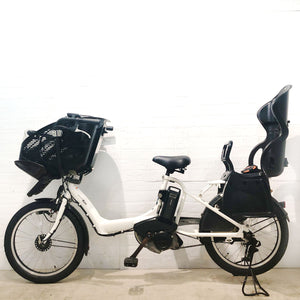 【中古レンタル】【A】ヤマハ PAS Kiss mini ホワイト  20インチ YR070 電動自転車【横浜在庫】