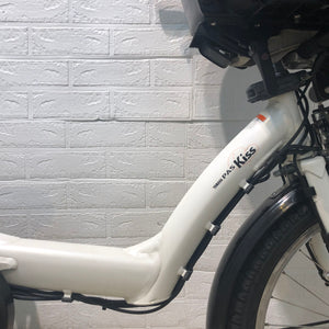 【中古レンタル】【A】ヤマハ PAS Kiss mini ホワイト  20インチ YR070 電動自転車【横浜在庫】