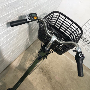 【中古レンタル/高年式車体】【C】パナソニック ビビ DX グリーン 26インチ YR090 電動自転車【横浜在庫】