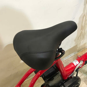 【神戸店限定】【中古レンタル】【A】折りたたみ電動自転車  パナソニック オフタイム レッド×イエロー KT127