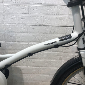 【中古レンタル/ 高年式中古車】【B】電動自転車  パナソニック グリッター ホワイト 20インチ YS005【横浜在庫】