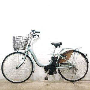 【中古レンタル/高年式車体】【B】ブリヂストン アシスタ U STD ブルー 26インチ SR379Y 電動自転車【横浜在庫】