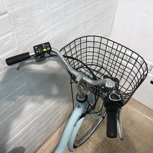 【中古レンタル/高年式車体】【B】ブリヂストン アシスタ U STD ブルー 26インチ SR379Y 電動自転車【横浜在庫】