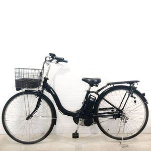 【8/31までにご注文の方限定】【中古レンタル/ 高年式中古車】【B】パナソニック ティモL ブラック 26インチ YT089 電動自転車【横浜在庫】