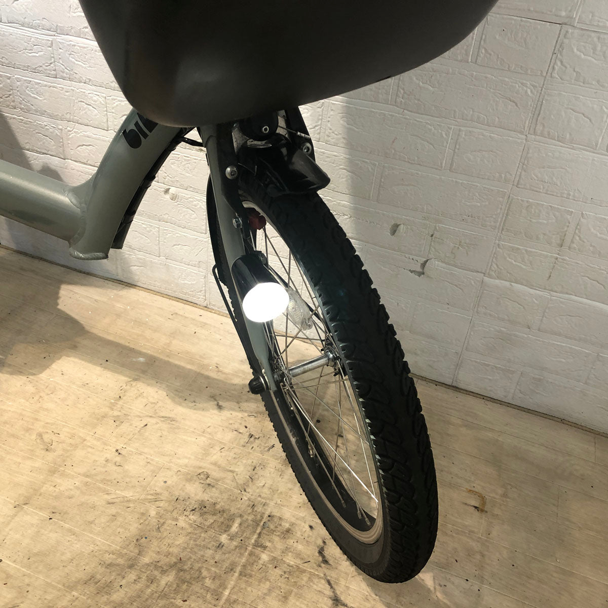 【8/31までにご注文の方限定】【送料無料！】【中古レンタル】ブリヂストン bikke POLAR e ビッケ ポーラーe カーキ 20インチ SR396Y 【B】【横浜在庫】