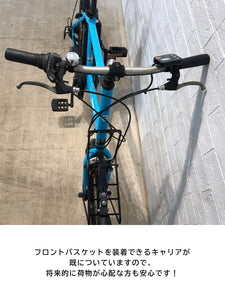 【中古レンタル/ 高年式中古車】電動自転車  パナソニック ベロスター ミニ アクアブルー SR331Y【横浜在庫】