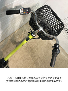 【中古レンタル/ 高年式中古車】パナソニック ビビ SX ペアグリーン 26インチ SR334Y 電動自転車【横浜在庫】