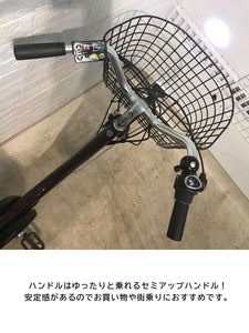 【中古レンタル/高年式車体】ブリヂストン アシスタ U STD カラメルブラウン 24インチ SR344Y 電動自転車【横浜在庫】