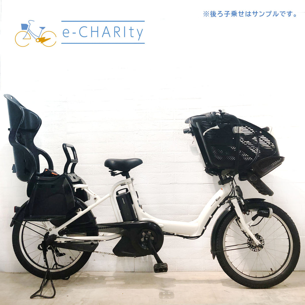 【中古レンタル】【A】ヤマハ PAS Kiss mini ホワイト  20インチ YR070 電動自転車【横浜在庫】