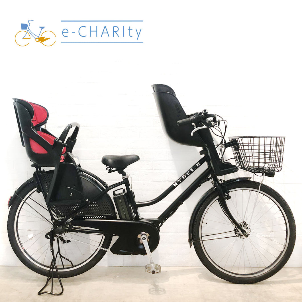 【電動自転車/中古レンタル】【A】 ブリヂストン  ハイディツー ネイビー YR078【横浜在庫】