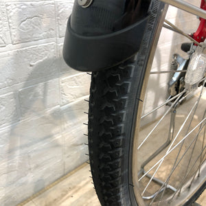【中古レンタル/高年式車体】【B】ヤマハ PAS With 2022年 26インチ レッド YQ065 電動自転車【横浜在庫】