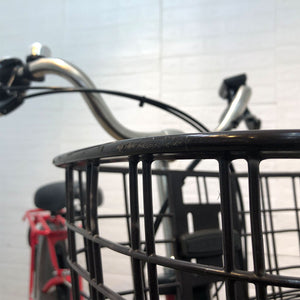 【中古レンタル/高年式車体】【B】ヤマハ PAS With 2022年 26インチ レッド YQ065 電動自転車【横浜在庫】